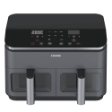 Cosori Dual Basket Chef Edition Kaksois 8,5 L Erillinen 1750 W Kuumakiertoilmakypsennin Musta, Hopea Cosori Dual Basket Chef Edition Kaksois 8,5 L Erillinen 1750 W Kuumakiertoilmakypsennin Musta, Hopea