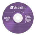 Verbatim CD-RW Colour 12x 700 MB 5 vnt