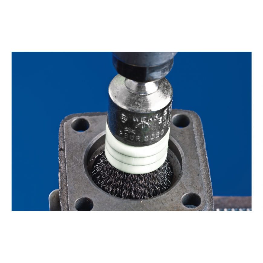 PFERD PBUR 2022/6 ST 0,35 stiepļu ripa un apaļā suka 2 cm 10 pcs – 2