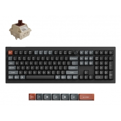 Keychron V6 Ultra 8K keyboard Universal Bluetooth QWERTY Black