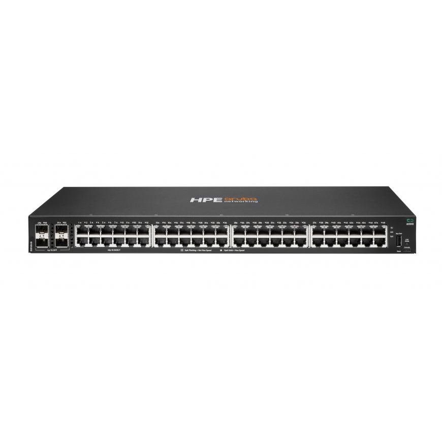 HPE Aruba Networking CX 6000 Juhitav L2/L3 Gigabit Ethernet (10/100/1000) 1U Must