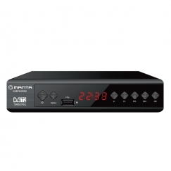 Manta DVBT025PRO TV set-top box Cable Full HD Black