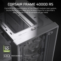 Corsair FRAME 4000D RS „Midi Tower“ Balta Corsair FRAME 4000D RS „Midi Tower“ Balta