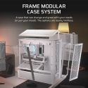 Corsair FRAME 4000D RS Midi Tower Valge Corsair FRAME 4000D RS Midi Tower Valge