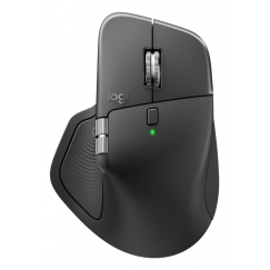 Logitech MX Master 4 for Business kompiuterio pelė Biuras Dešinės rankos RD belaidis ryšys + „Bluetooth“ Lazeris 8000 DPI