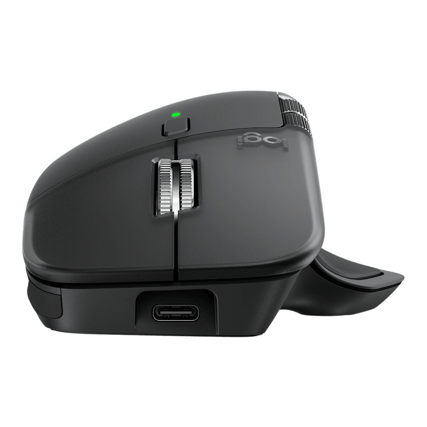 Logitech MX Master 4 for Business mouse Office Right-hand RF Wireless + Bluetooth Laser 8000 DPI – 3