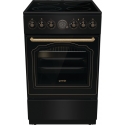 Gorenje GECS5B70CLB Brīvi stāvoša plīts Elektrisks Keramika Melns Gorenje GECS5B70CLB Brīvi stāvoša plīts Elektrisks Keramika Melns
