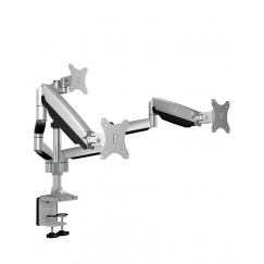 ICY BOX IB-MS505-TI 81,3 cm (32") Laud Must, Hõbe