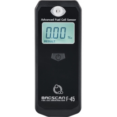 BACscan F-45 alkomeeter 0 - 4 protsenti 1 protsenti Must