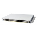 Cisco Catalyst 1200-48P-4X Smart Switch, 48 Port GE, PoE, 4x10GE SFP+, Limited Lifetime Protection (
