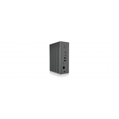 ICY BOX IB-DK2262AC Vielinis USB 3.2 Gen 1 (3.1 Gen 1) Type-C Antracitas