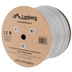 Lanberg LCS7L-11CU-0305-S tīkla kabelis Balts 305 m Cat7 S/FTP (S-STP)