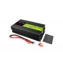 Green Cell Przetwornica napicia PowerInverter LCD 24 V 3000W/60000W Przetwornica samochodowa z wywie Green Cell Przetwornica napicia PowerInverter LCD 24 V 3000W/60000W Przetwornica samochodowa z wywie