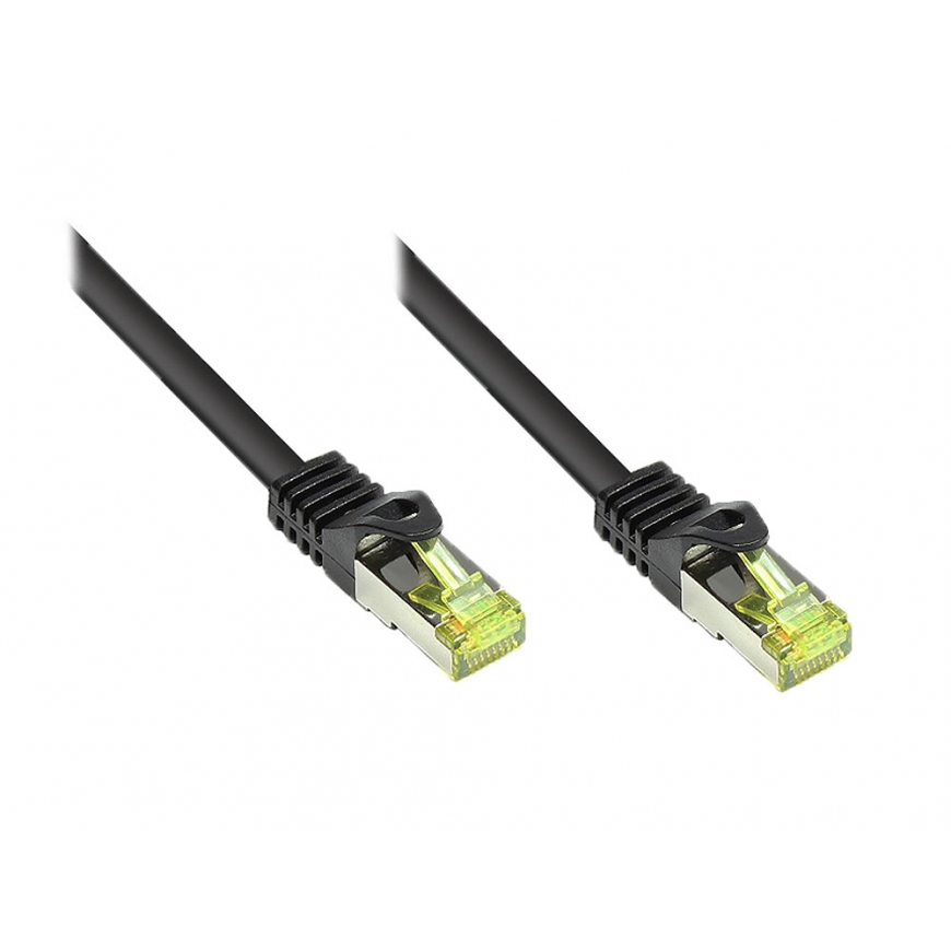 Alcasa 3m Cat7 S/FTP tinklo kabelis Juoda S/FTP (S-STP)