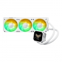 ASUS TUF Gaming LC III 360 ARGB LCD White Edition Suoritin All-in-one-nesteenjäähdytin 12 cm Valkoin ASUS TUF Gaming LC III 360 ARGB LCD White Edition Suoritin All-in-one-nesteenjäähdytin 12 cm Valkoin