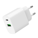 Gembird TA-UC-PDQC20-01-W PDA/mobīlo telefonu lādētājs Universāls Balts AC Ātrā uzlāde Iekštelpas Gembird TA-UC-PDQC20-01-W PDA/mobīlo telefonu lādētājs Universāls Balts AC Ātrā uzlāde Iekštelpas