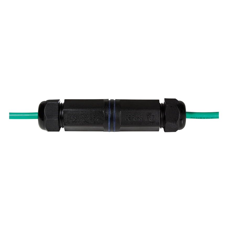 LogiLink NP0080 laido jungtis RJ-45 Juoda – 2