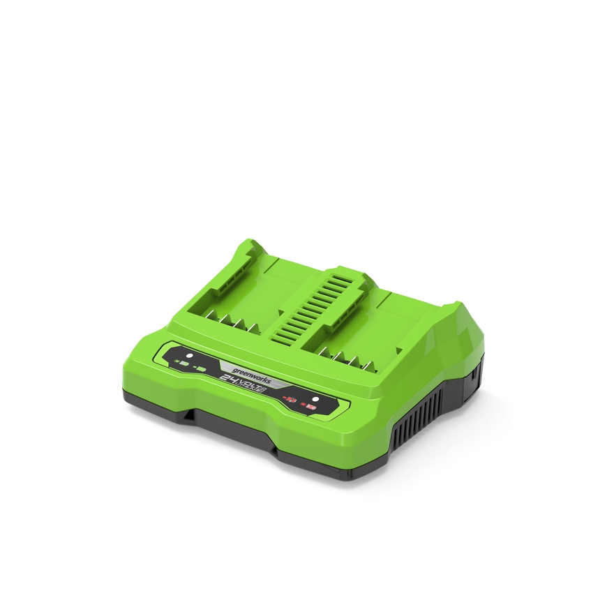 Greenworks 24V adowarka 2A dual slot