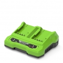 Greenworks 24V adowarka 2A dual slot G24X2UC2 - 2931907 Akumuliatoriaus kroviklis