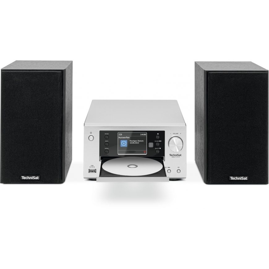 TechniSat Viola 710 CD IR Internet Аналоговый и цифровой Серебристый – 3