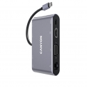 Canyon DS-14 USB 3.2 Gen 1 (3.1 Gen 1) Type-C Harmaa Canyon DS-14 USB 3.2 Gen 1 (3.1 Gen 1) Type-C Harmaa