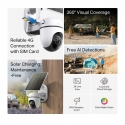 TP-Link Tapo C615G KIT Skliautas IP apsaugos kamera Lauke 2304 x 1296 pikseliai Ant lubų / sienos / TP-Link Tapo C615G KIT Skliautas IP apsaugos kamera Lauke 2304 x 1296 pikseliai Ant lubų / sienos /