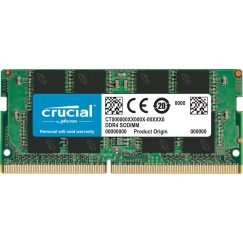 Crucial CT16G4SFS832A atminties modulis 16 GB 1 x 16 GB DDR4 260-pin SO-DIMM