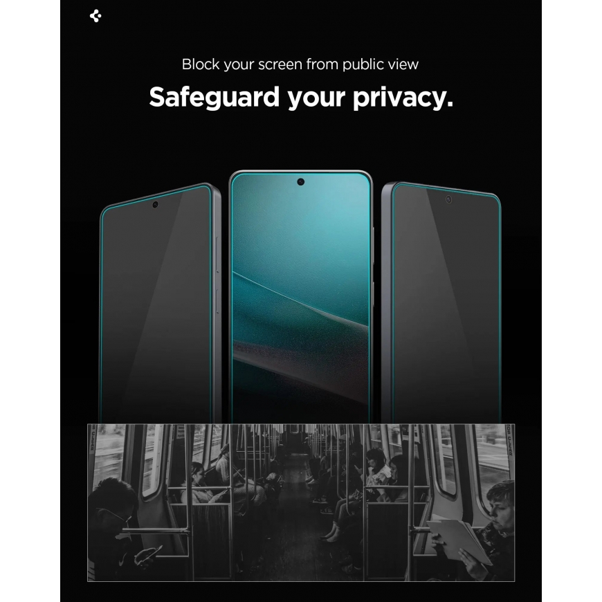 Spigen GLAS.tR EZ Fit Pro HD Privātuma ekrāna aizsargs Samsung 1 pcs – 3
