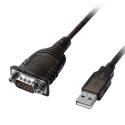 Lindy 43413 seriālais kabelis Pelēks 1,5 m USB Type-A RS-232