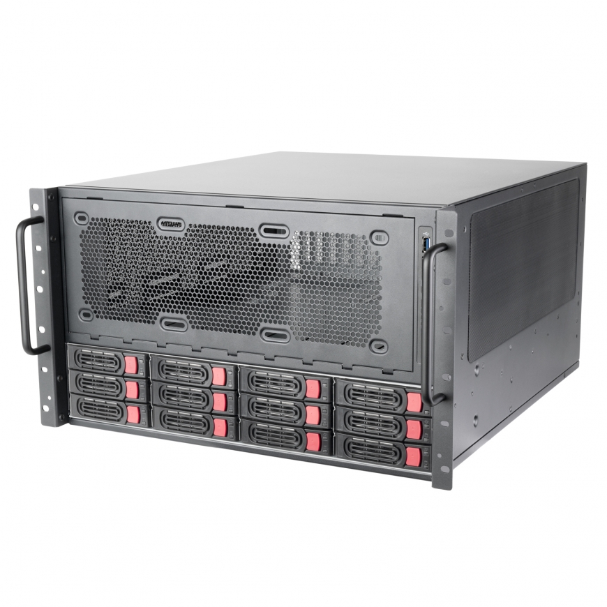 Silverstone RM61-312 Stovas Juoda – 2
