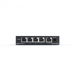 Ruijie Networks RG-ES105GD tīkla pārslēgs Nepārvaldīts Gigabit Ethernet (10/100/1000) Melns