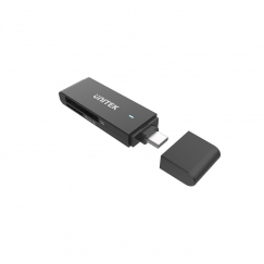 UNITEK Y-9328 кардридер USB 3.2 Gen 1 (3.1 Gen 1) Type-C Черный