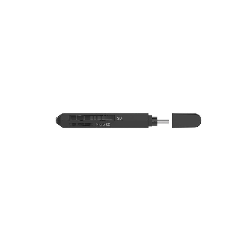 UNITEK Y-9328 kortelių skaitytuvas USB 3.2 Gen 1 (3.1 Gen 1) Type-C Juoda – 4