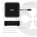 CLUB3D CSV-2542 laptop dock/port replicator CLUB3D CSV-2542 laptop dock/port replicator