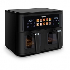 Tristar FR-9075 fritüür Kahekohaline 9 l Eraldiseisev 2500 W Kuumaõhu fritüür Must