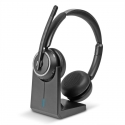 Lindy L118 Austiņas Vadu Birojs / zvanu centrs USB Veids-C Bluetooth Uzlādes statīvs Melns Lindy L118 Austiņas Vadu Birojs / zvanu centrs USB Veids-C Bluetooth Uzlādes statīvs Melns