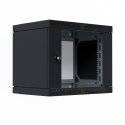 EFB Elektronik WGX-0906TS.G1 statnis 9U Pie sienas stiprināms statīvs Melns EFB Elektronik WGX-0906TS.G1 statnis 9U Pie sienas stiprināms statīvs Melns
