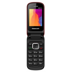 MaxCom Comfort MM815L 2G 6,1 cm (2.4") 90 g Punainen Senioripuhelin