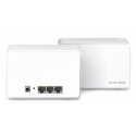Mercusys Halo H80X (2-pack) Двухдиапазонный (2,4Ггц/5Ггц) Wi-Fi 6 (802.11ax) Белый 3 Внутренний Mercusys Halo H80X (2-pack) Двухдиапазонный (2,4Ггц/5Ггц) Wi-Fi 6 (802.11ax) Белый 3 Внутренний