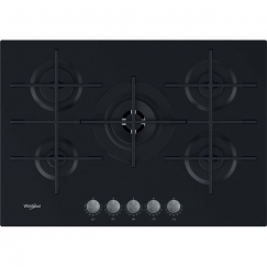 Whirlpool AKWL 728/NB Musta Kiinteä 75 cm Kaasuliesi 5 alue(tta)