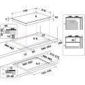 Whirlpool AKWL 728/NB Черный Встроенный 75 cm Газовый 5 зона(ы) Whirlpool AKWL 728/NB Черный Встроенный 75 cm Газовый 5 зона(ы)