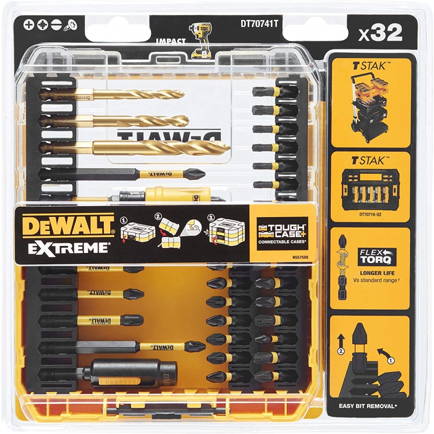 DeWALT DT70741T-QZ talttaterä 32 kpl – 3