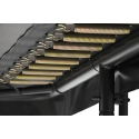 Salta Premium Black Edition Nelinurkne Spiraalvedru Maapinnale paigaldatav batuut