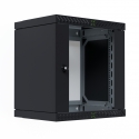 EFB Elektronik WGX-1206TS.G1 lentyna 12U Sieninis stovas Juoda