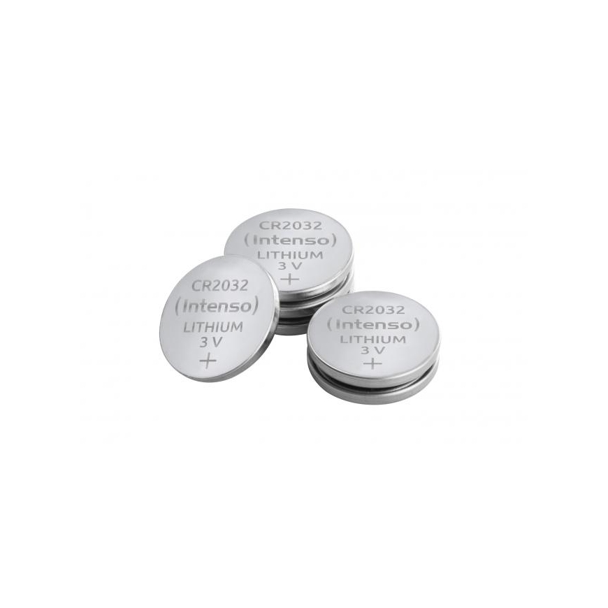 Intenso 7502430 household battery Single-use battery CR2032 Lithium-Manganese Dioxide (LiMnO2)