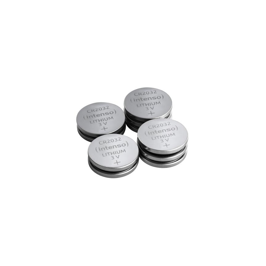 Intenso 7502430 household battery Single-use battery CR2032 Lithium-Manganese Dioxide (LiMnO2) – 2