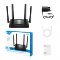 Cudy AP3000D WLAN-tukiasema 2402 Mbit/s Musta Cudy AP3000D WLAN-tukiasema 2402 Mbit/s Musta
