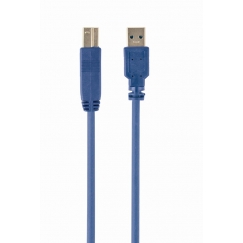 Gembird CCP-USB3-AMBM-10 USB cable 3 m USB A USB B Blue