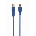 Gembird CCP-USB3-AMBM-10 USB кабель 3 m USB A USB B Синий Gembird CCP-USB3-AMBM-10 USB кабель 3 m USB A USB B Синий