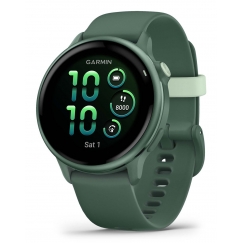 Garmin vívoactive 6 3,05 cm (1.2") AMOLED 42 mm Digitaalne 390 x 390 pikslit Puutetundlik ekraan Roheline WiFi GPS (satelliit)